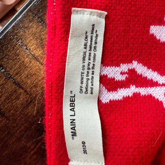 off white virgil abloh scorpion scarf SS2017 - Picture 4 of 5